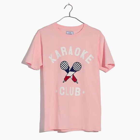 Madewell x Club Petanque Karaoke Club Tee - Picture 1 of 6